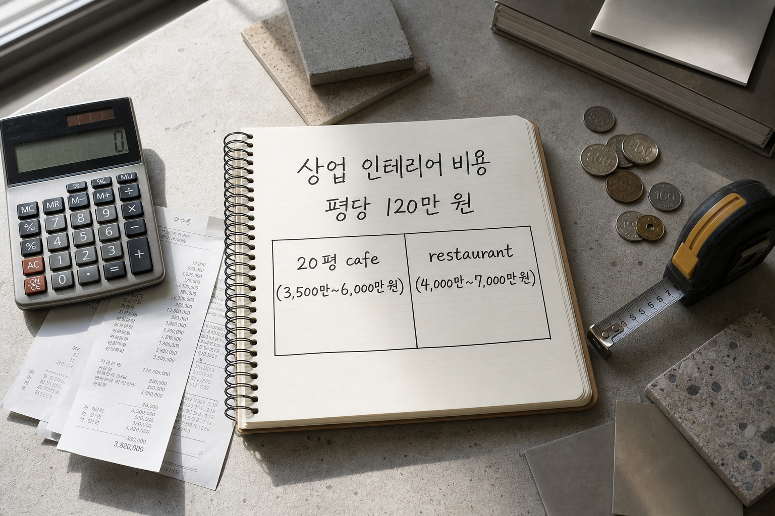 상업 인테리어 비용과 시공 과정 실전 가이드