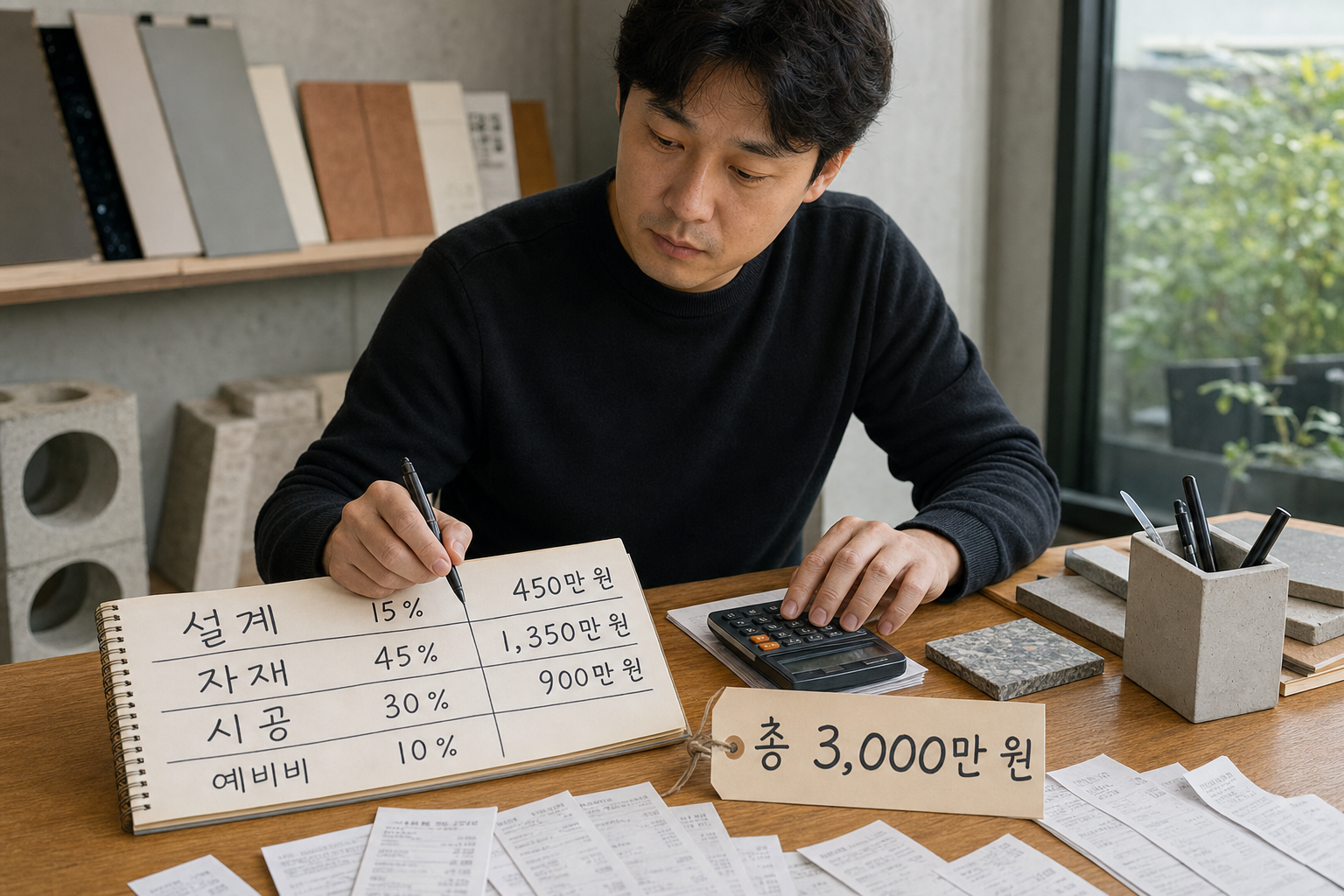 상업 인테리어 프로젝트 전체 흐름과 핵심 결정사항