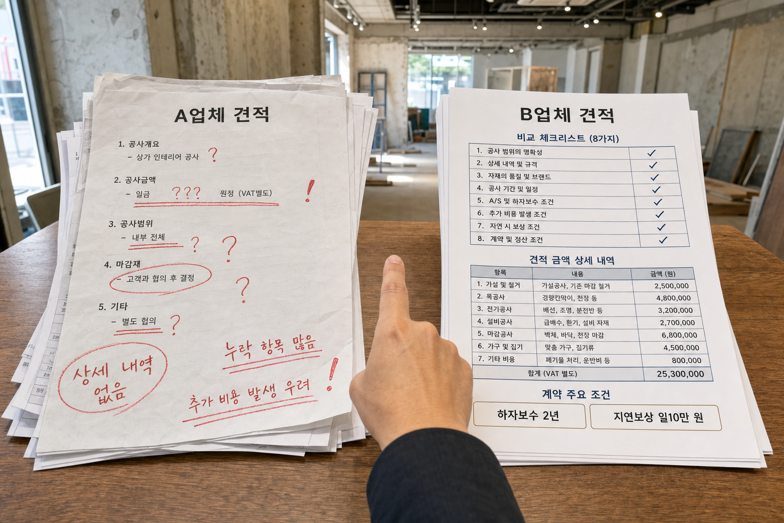 인테리어 계약 전 체크리스트 8가지로 상공간 인테리어 안전하게 진행하기