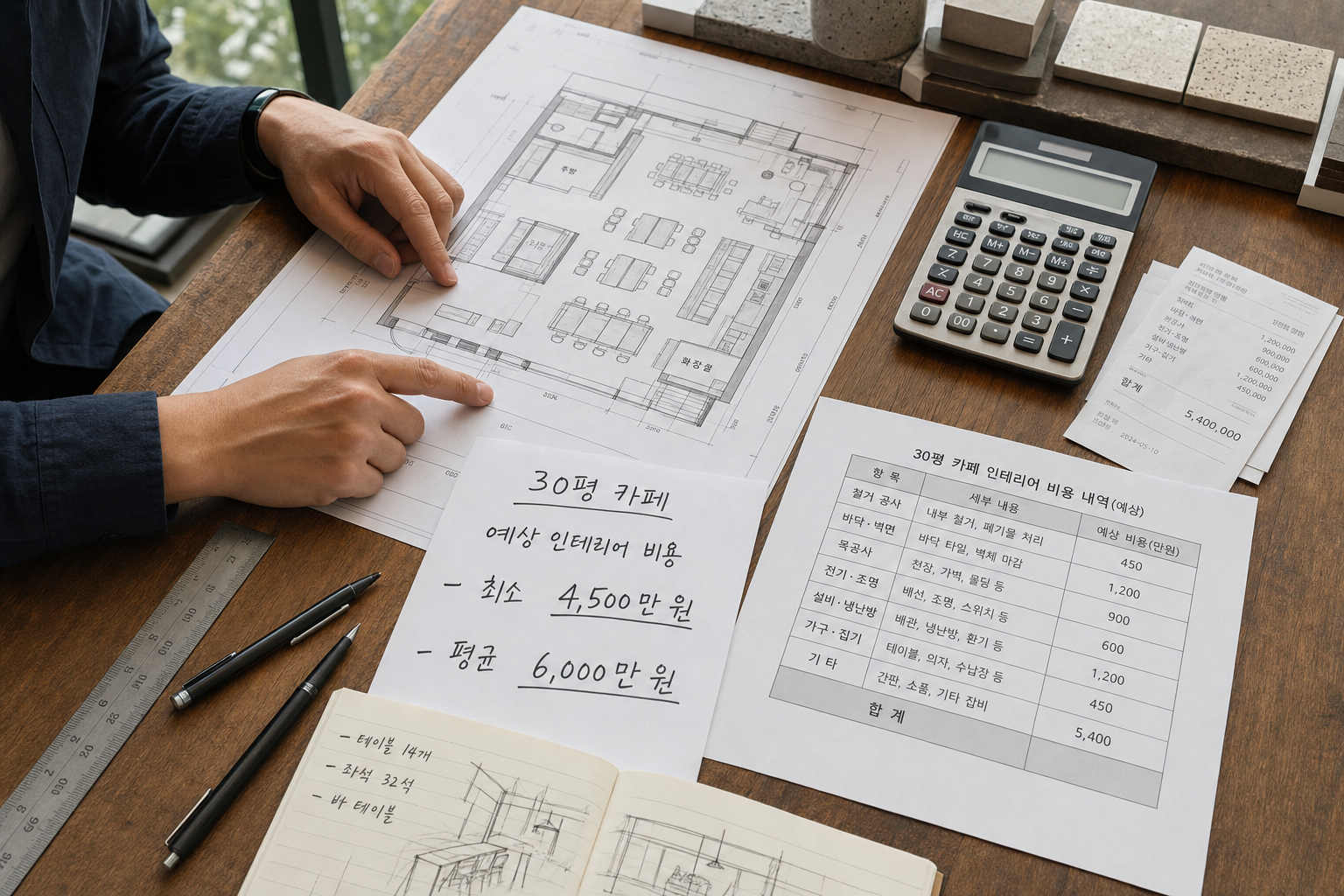 상업 인테리어 프로젝트를 시작할 때 가장 먼저 정해야 할 것들