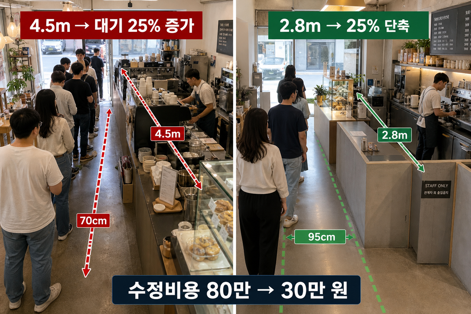 카페 인테리어 동선 설계에서 자주 발생하는 실수